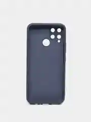 Темно-синий силиконовый чехол Realme C25, C25S, C21Y, C35, 9i , с защитой камеры и бортиками