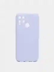 Лавандовый силиконовый чехол Realme C25, C25S, C21Y, C35, 9i , с защитой камеры и бортиками