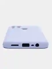 Лавандовый силиконовый чехол Realme C25, C25S, C21Y, C35, 9i , с защитой камеры и бортиками