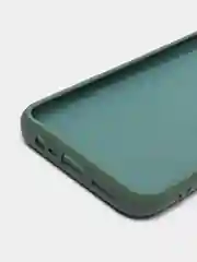 Тёмно-зелёный силиконовый чехол Realme C25, C25S, C21Y, C35, 9i , с защитой камеры и бортиками