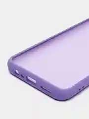 Фиолетовый силиконовый чехол Realme C25, C25S, C21Y, C35, 9i , с защитой камеры и бортиками