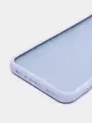 Лавандовый силиконовый чехол Samsung Galaxy A03 Core, S22, S21, S20FE, с защитой камеры и бортами