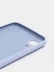 Лавандовый силиконовый чехол Samsung Galaxy A03 Core, S22, S21, S20FE, с защитой камеры и бортами