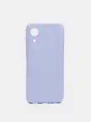 Лавандовый силиконовый чехол Samsung Galaxy A03 Core, S22, S21, S20FE, с защитой камеры и бортами