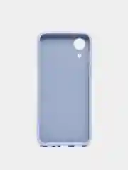 Лавандовый силиконовый чехол Samsung Galaxy A03 Core, S22, S21, S20FE, с защитой камеры и бортами