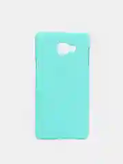 Бирюзовый пластиковый чехол тонкий для Samsung J5 2016 / A5 2016 / A7 2016