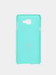 Бирюзовый пластиковый чехол тонкий для Samsung J5 2016 / A5 2016 / A7 2016