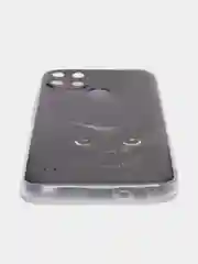 Зелёный хаки силиконовый чехол на Oppo Realme C21Y/C25Y / Оппо Реалми C21Y/C25Y прозрачный, с рисунком