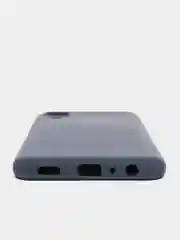Темно-синий силиконовый чехол Samsung Galaxy A03 Core, S22, S21, S20FE, с защитой камеры и бортами
