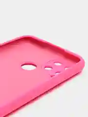 Фуксия силиконовый чехол Realme C25, C25S, C21Y, C35, 9i , с защитой камеры и бортиками