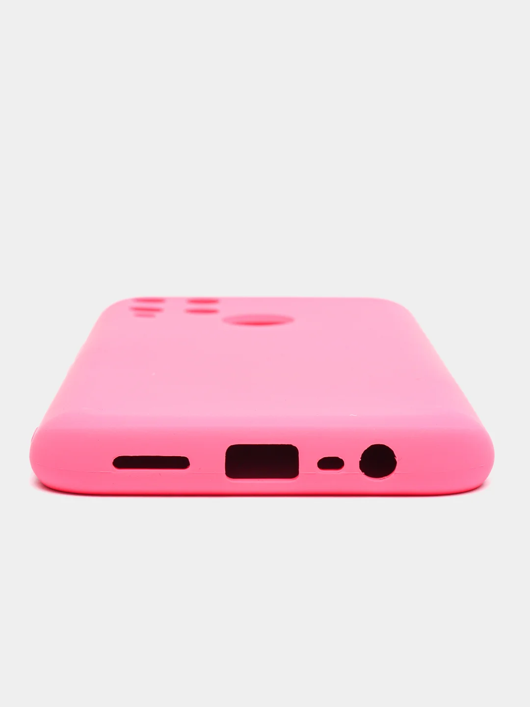 Фуксия силиконовый чехол Realme C25, C25S, C21Y, C35, 9i , с защитой камеры и бортиками