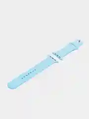 Голубой ремешок для Apple Watch 38 мм / 40 мм / 42 мм / 44 мм , размер M, силиконовый