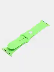 Салатовый ремешок для Apple Watch 38 мм / 40 мм / 42 мм / 44 мм , размер M, силиконовый