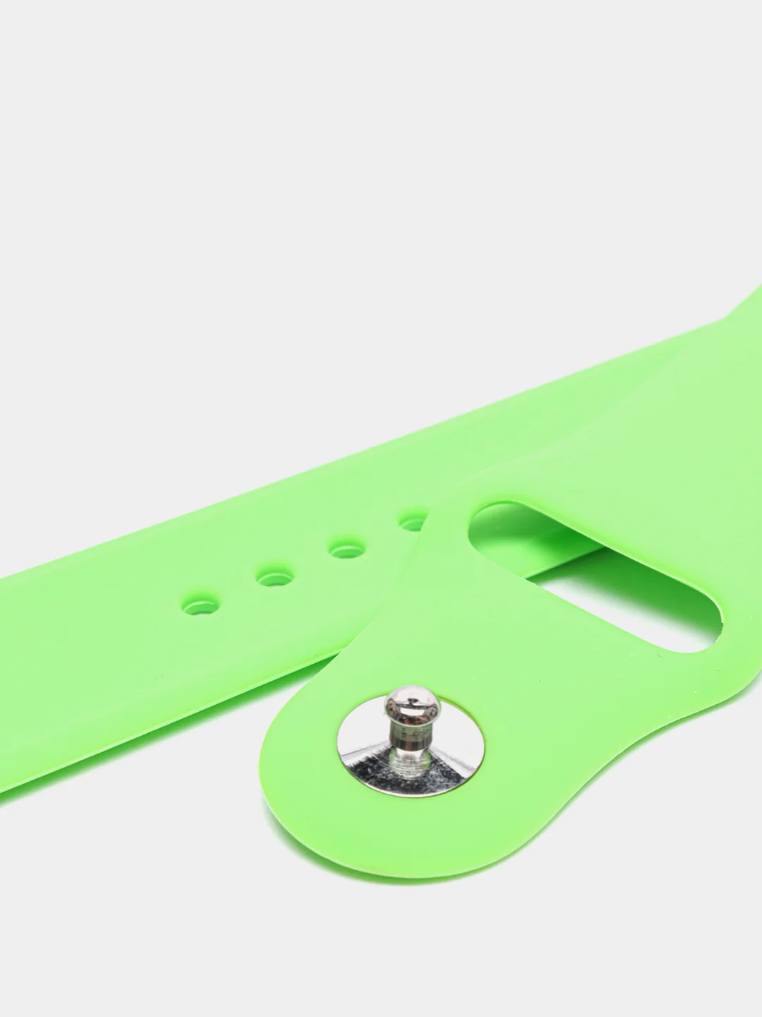 Салатовый ремешок для Apple Watch 38 мм / 40 мм / 42 мм / 44 мм , размер M, силиконовый