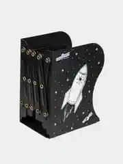 Подставка-держатель для книг и учебников Юнландия "Space", раздвижная, металлическая
