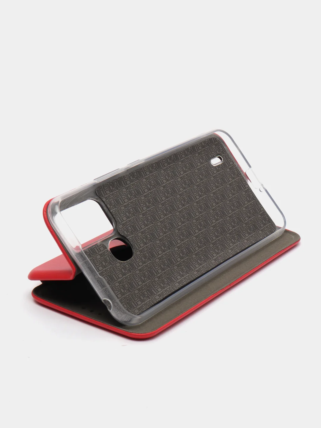 Красный чехол-книжка Itel Vision 2S