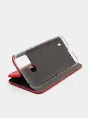 Красный чехол-книжка Itel Vision 2S