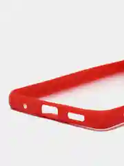 Красный чехол для Xiaomi Redmi NOTE 10 pro с задвижным окном для защиты камеры