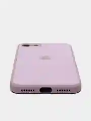 Сиреневый чехол для iPhone 11, 12, 13, 12 Pro Max, 12 Pro, силиконовый, со стеклянной панелью