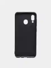 Черный силиконовый чехол BoraSCO для Samsung A30 / A70