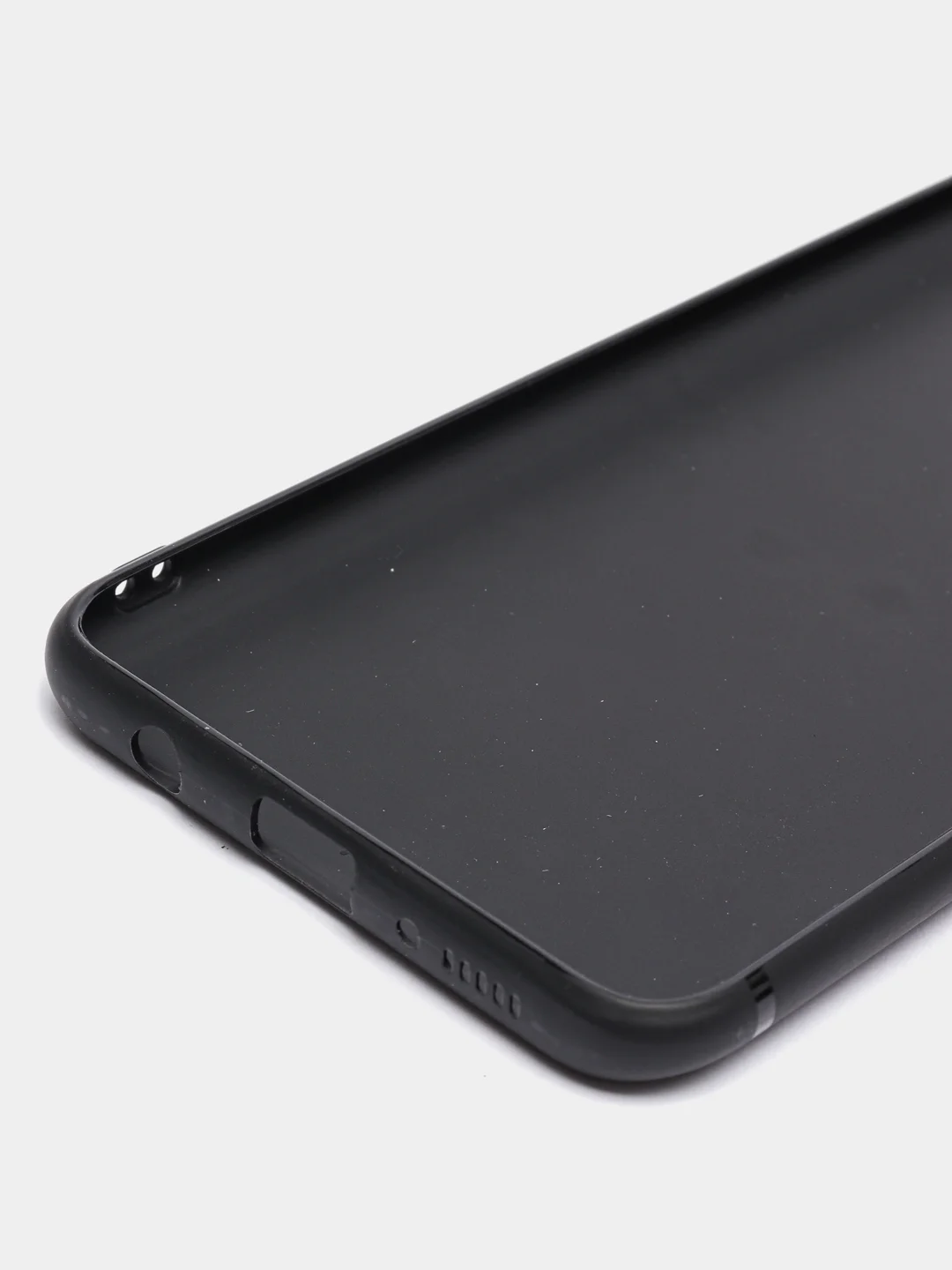 Черный силиконовый чехол BoraSCO для Samsung A30 / A70