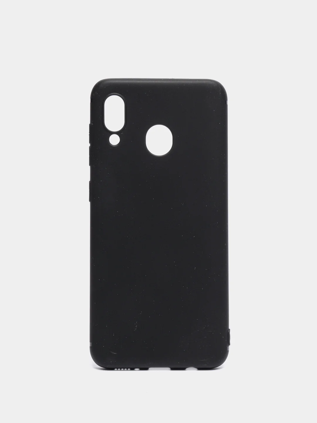 Черный силиконовый чехол BoraSCO для Samsung A30 / A70