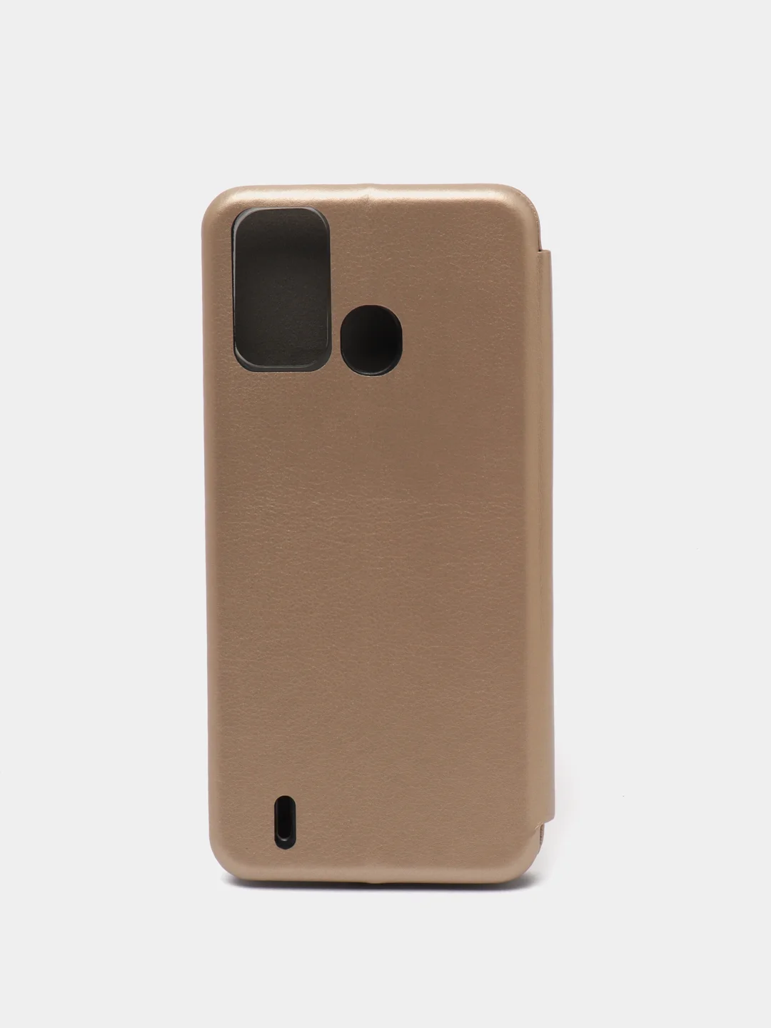 Золотой чехол-книжка Itel Vision 2S