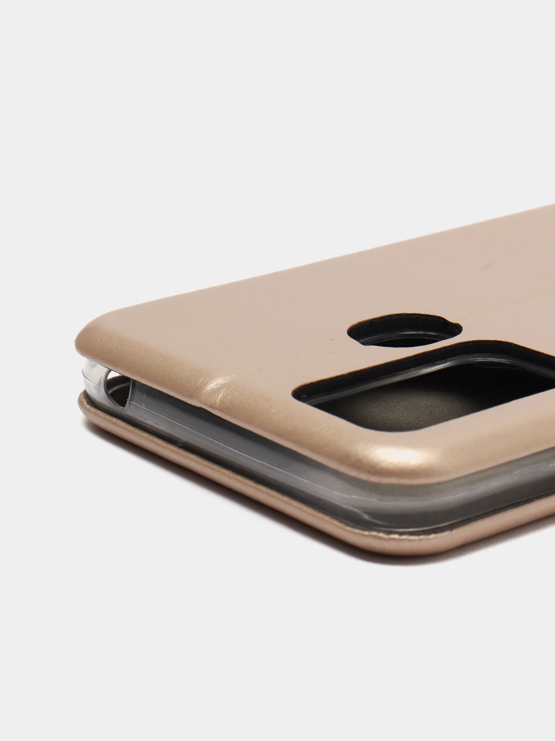Золотой чехол-книжка Itel Vision 2S