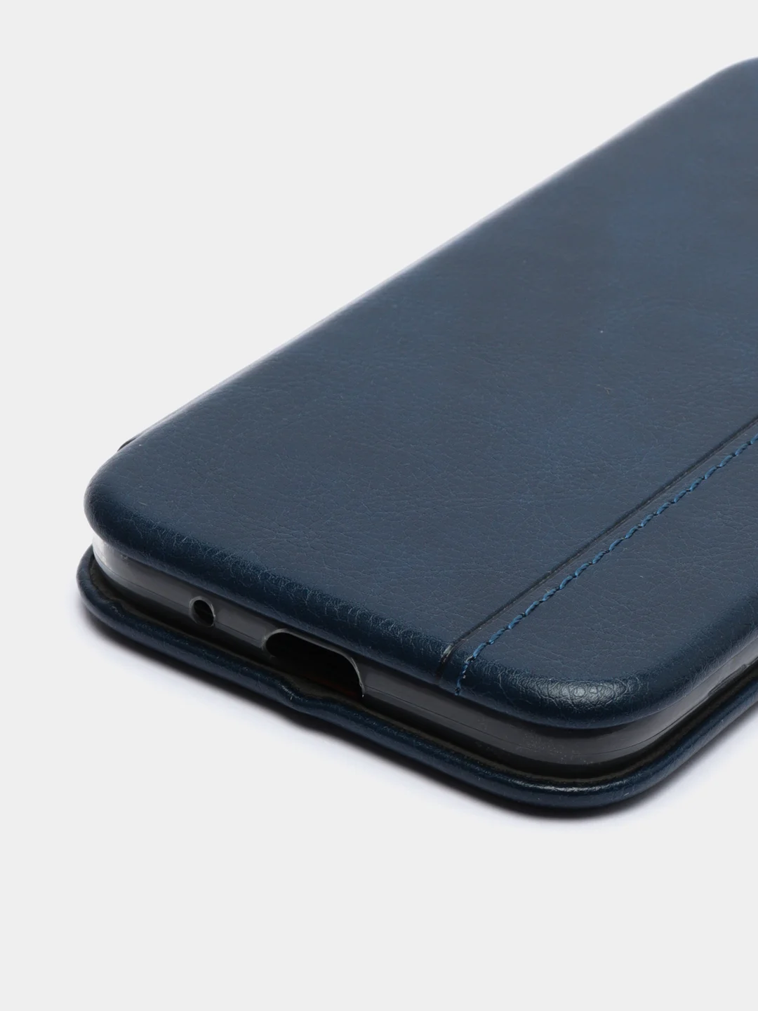 Синий чехол книжка Samsung Galaxy A01 (A015F)