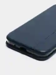 Синий чехол книжка Samsung Galaxy A01 (A015F)