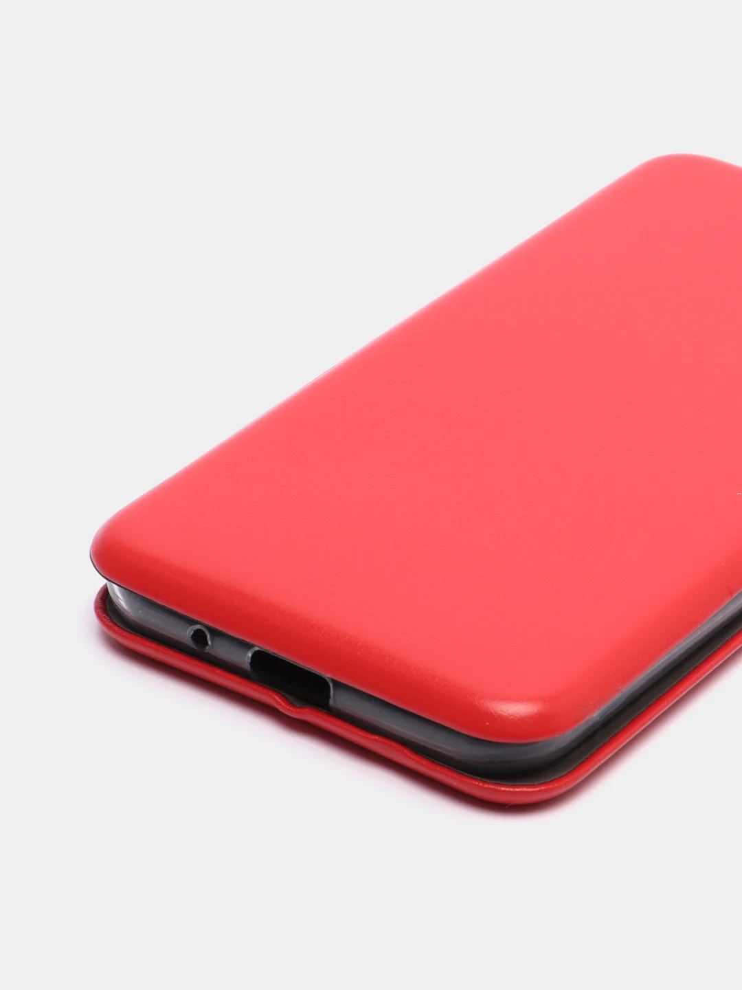 Красный чехол книжка Samsung Galaxy A01 (A015F)