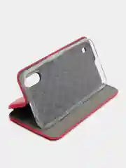 Красный чехол книжка Samsung Galaxy A01 (A015F)