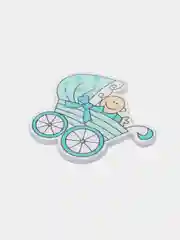 Украшение деревянное, младенец, 10 штук