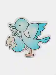 Украшение деревянное, младенец, 10 штук