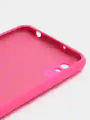 Фуксия чехол для Xiaomi Note 11, Note 8 Pro, 9, 9C, 9A, силиконовый, с защитой камеры и бортиками