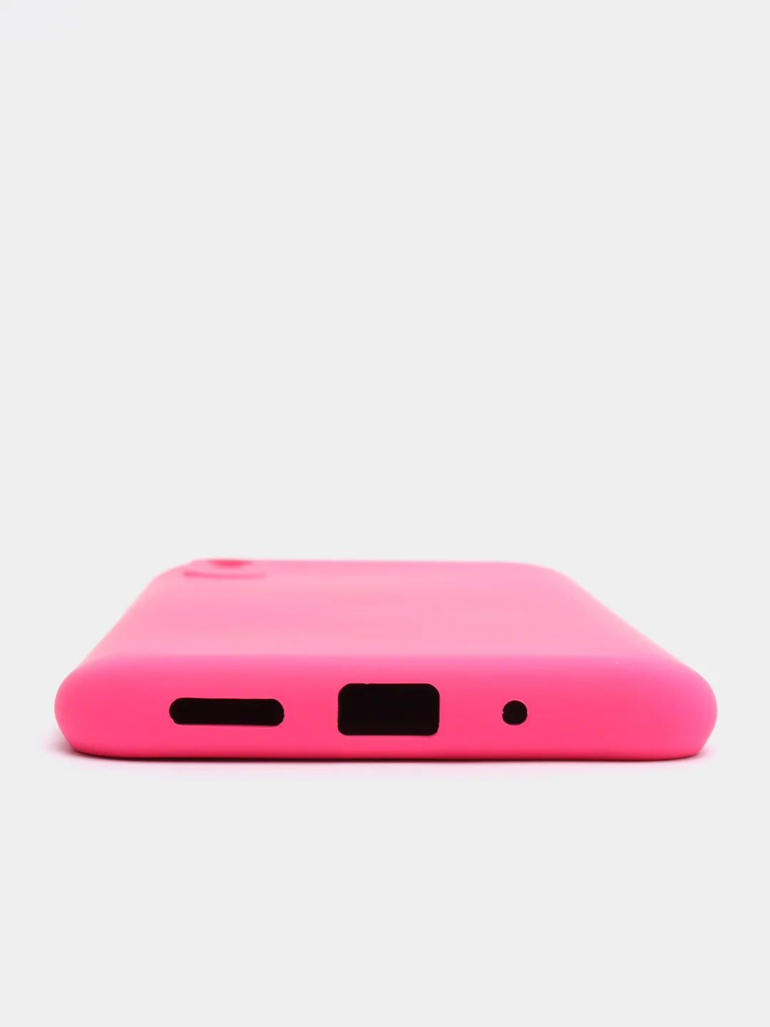 Фуксия чехол для Xiaomi Note 11, Note 8 Pro, 9, 9C, 9A, силиконовый, с защитой камеры и бортиками