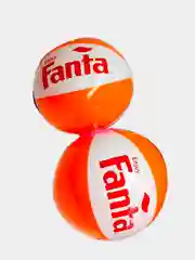 Оранжевый мяч Надувной С Погремушкой Coca-Cola, Pepsi, Fanta, Sprite 30 см 5 Цветов INTEX