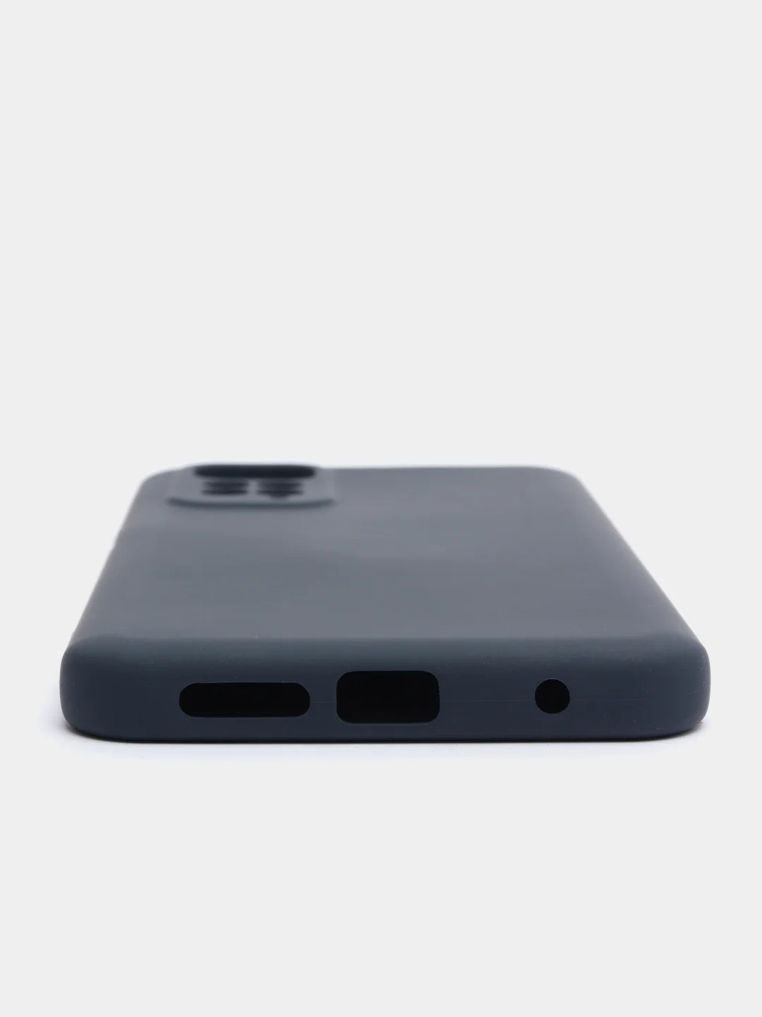 Темно-синий чехол для Xiaomi Note 11, Note 8 Pro, 9, 9C, 9A, силиконовый, с защитой камеры и бортиками