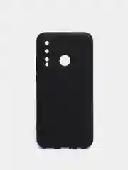 Черный чехол Honor 10i / 7A / 8A / 50 / 50 Lite / Y5 2018 / Y6 2019  с защитой камеры и бортиками