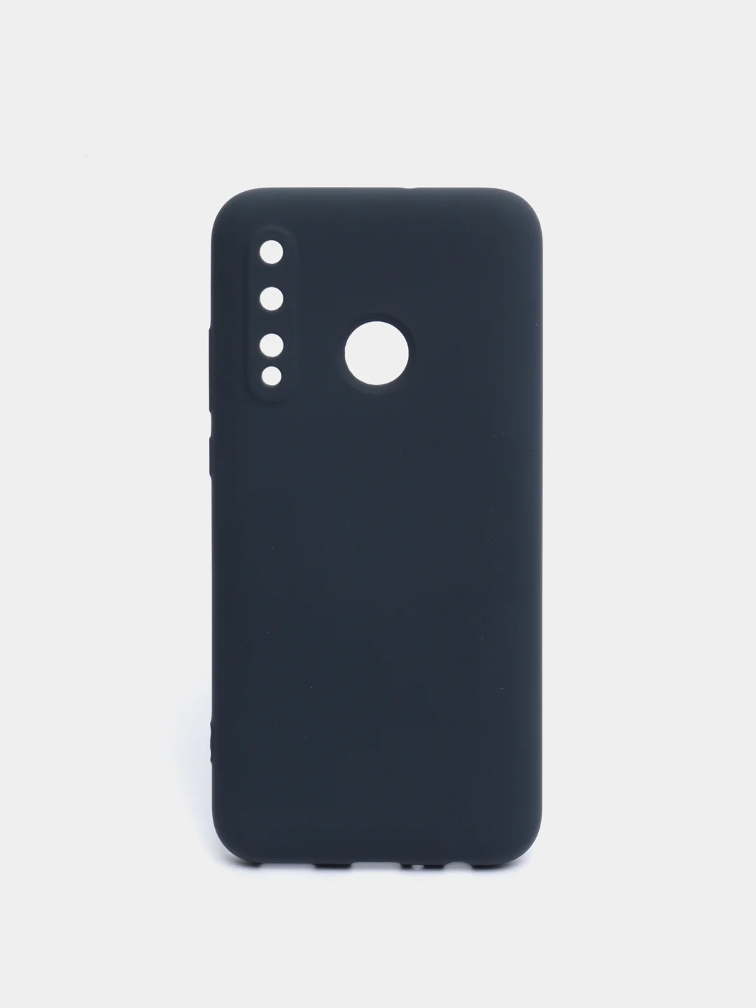 Темно-синий чехол Honor 10i / 7A / 8A / 50 / 50 Lite / Y5 2018 / Y6 2019 с защитой камеры и бортиками