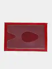 Красный обложка чехол для проездного и карт