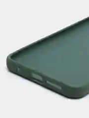 Тёмно-зелёный чехол для Xiaomi Note 11, Note 8 Pro, 9, 9C, 9A, силиконовый, с защитой камеры и бортиками