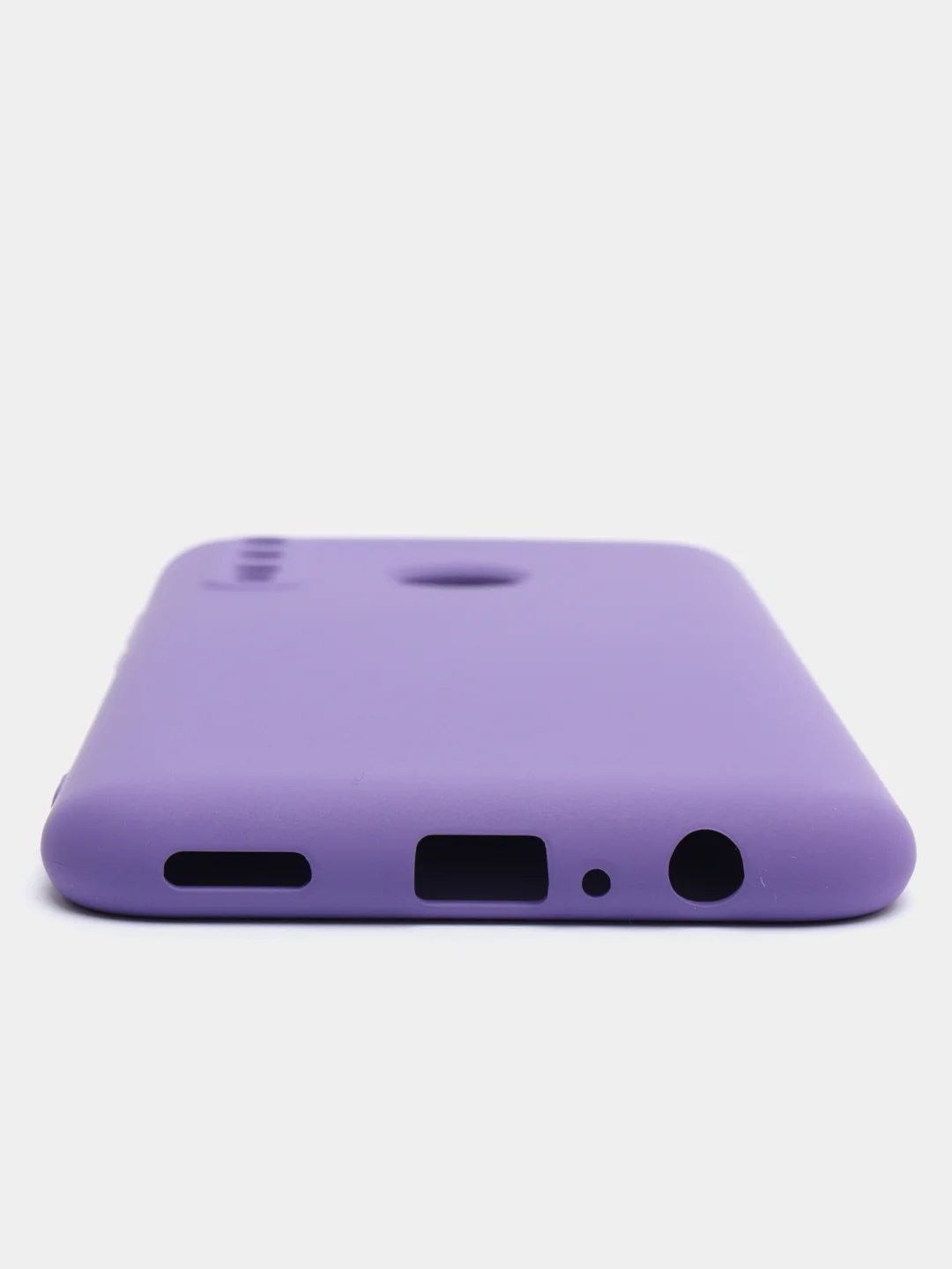 Фиолетовый чехол Honor 10i / 7A / 8A / 50 / 50 Lite / Y5 2018 / Y6 2019 с защитой камеры и бортиками