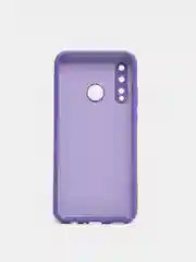 Фиолетовый чехол Honor 10i / 7A / 8A / 50 / 50 Lite / Y5 2018 / Y6 2019  с защитой камеры и бортиками