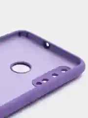Фиолетовый чехол Honor 10i / 7A / 8A / 50 / 50 Lite / Y5 2018 / Y6 2019  с защитой камеры и бортиками