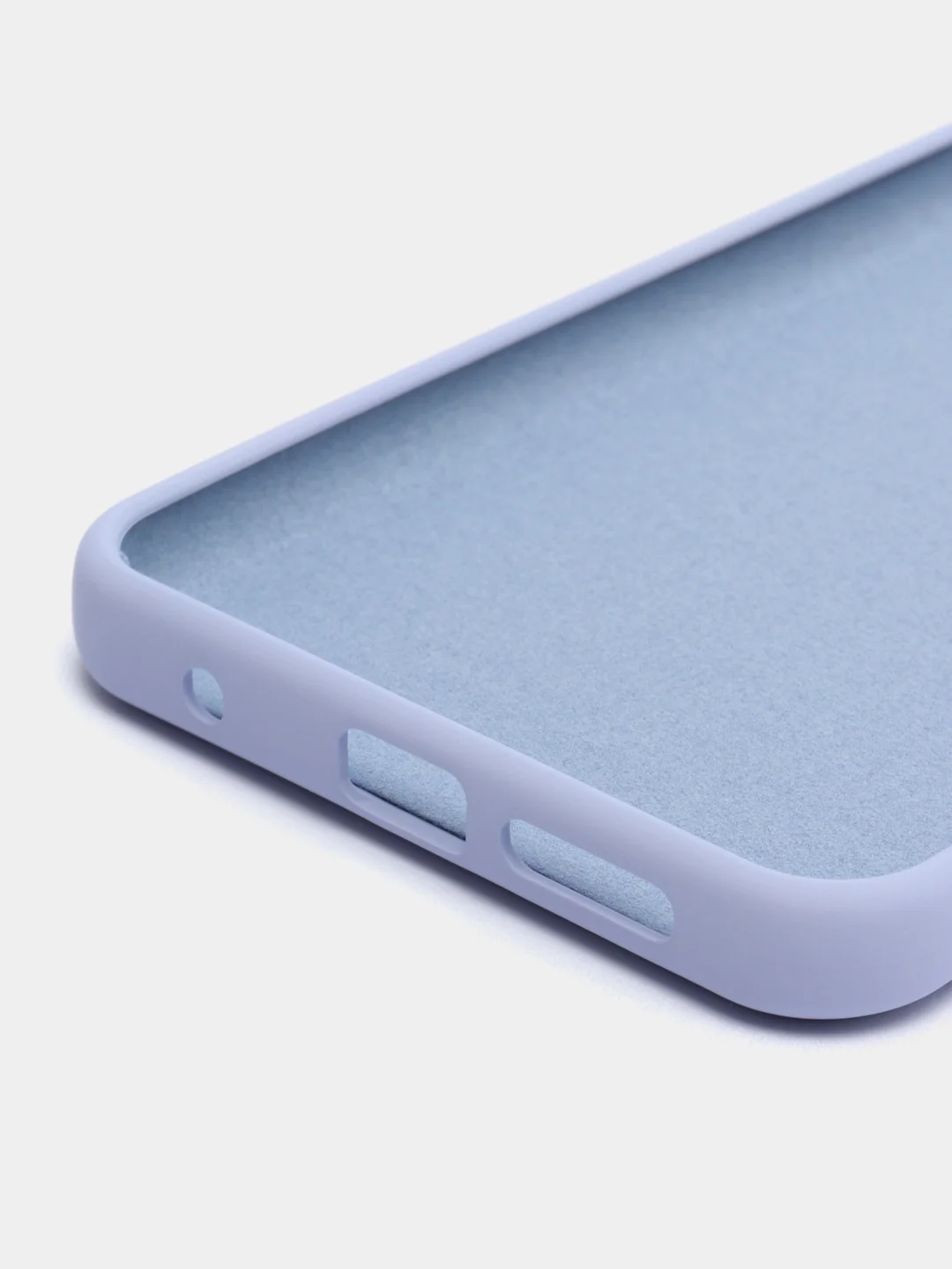 Лавандовый чехол для Xiaomi Note 11, Note 8 Pro, 9, 9C, 9A, силиконовый, с защитой камеры и бортиками