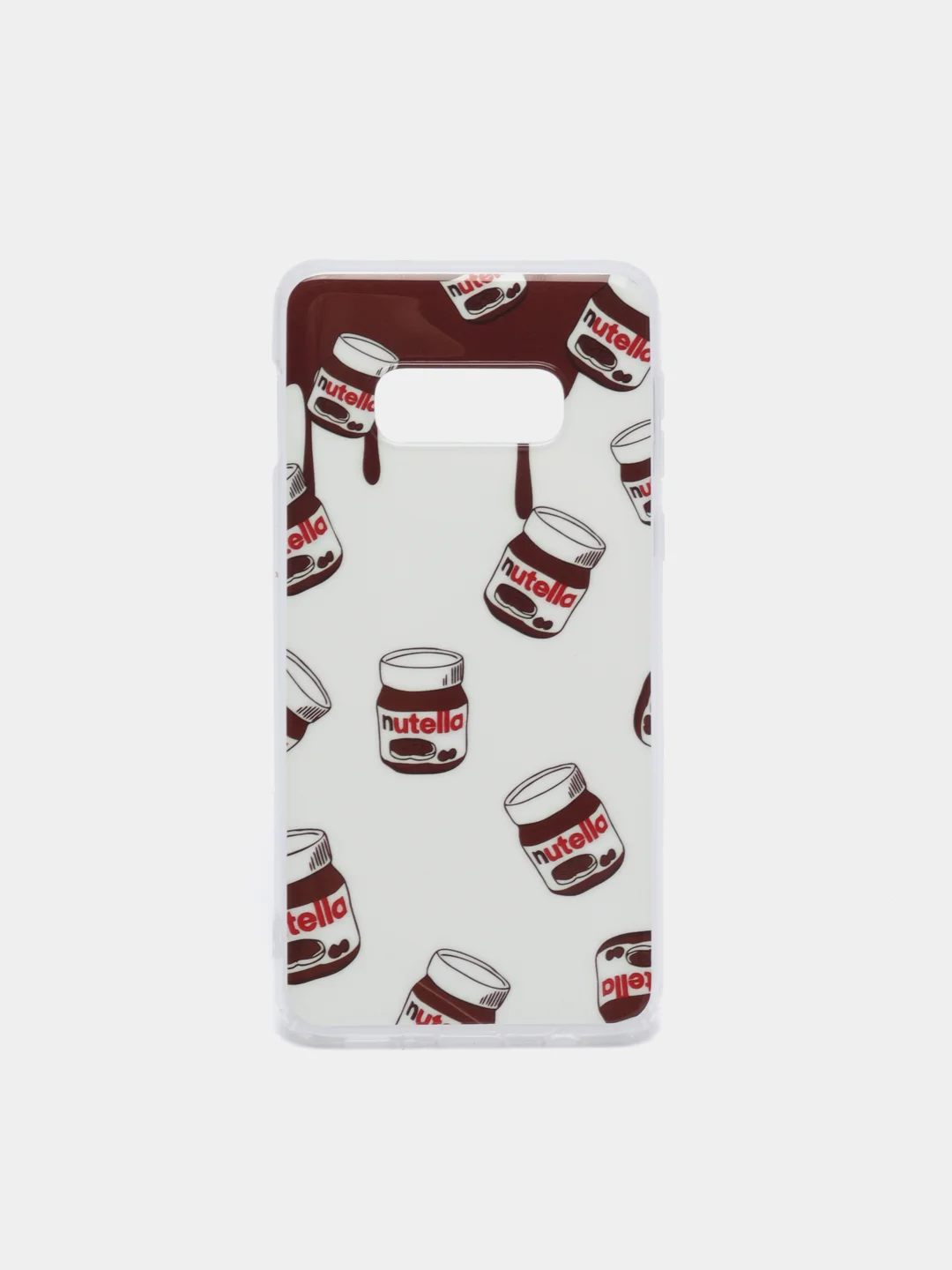 Молочный чехол Samsung Galaxy S10, S10e, S10+ Plus, Галакси С10, С10е, С10+ силиконовый с рисунком