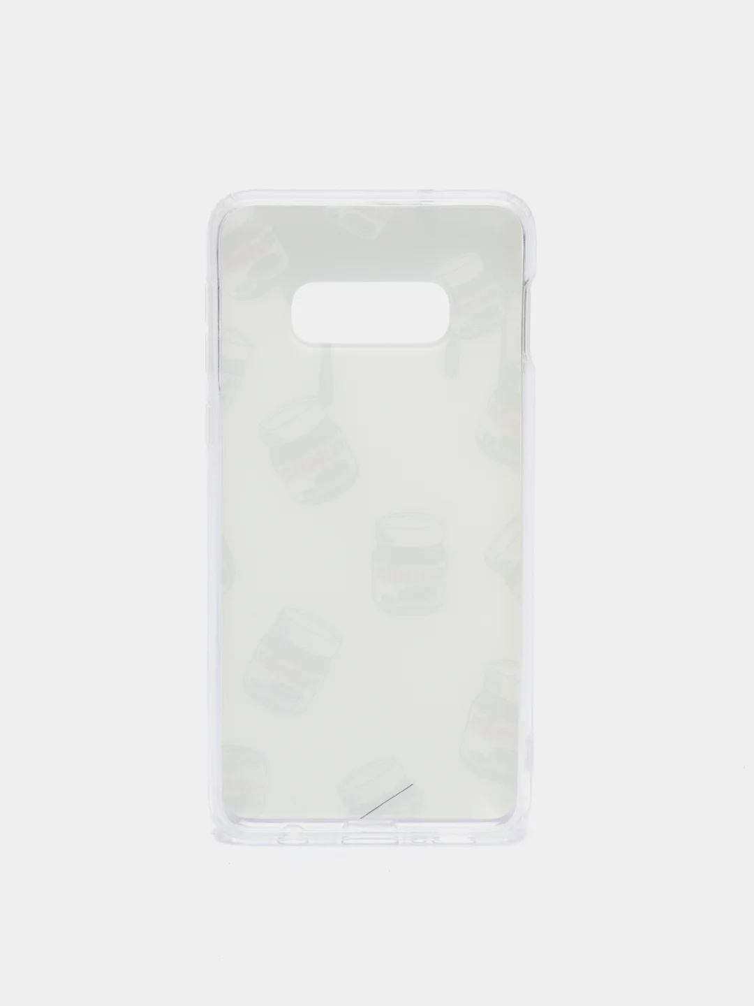 Молочный чехол Samsung Galaxy S10, S10e, S10+ Plus, Галакси С10, С10е, С10+ силиконовый с рисунком