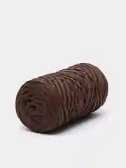 Шоколадный шнур Caramel Dolce плоский, 4 мм, 100 м, для вязания и макраме