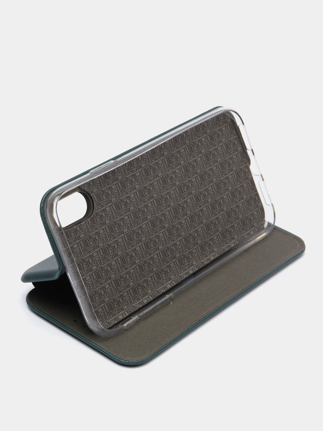 Зеленый чехол книжка iPhone XR